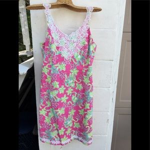 Lilly Pulitzer Vintage Hula Monkey print dress